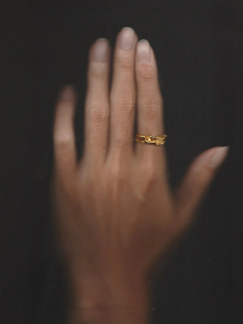 Remuk Ring Cuff Gold